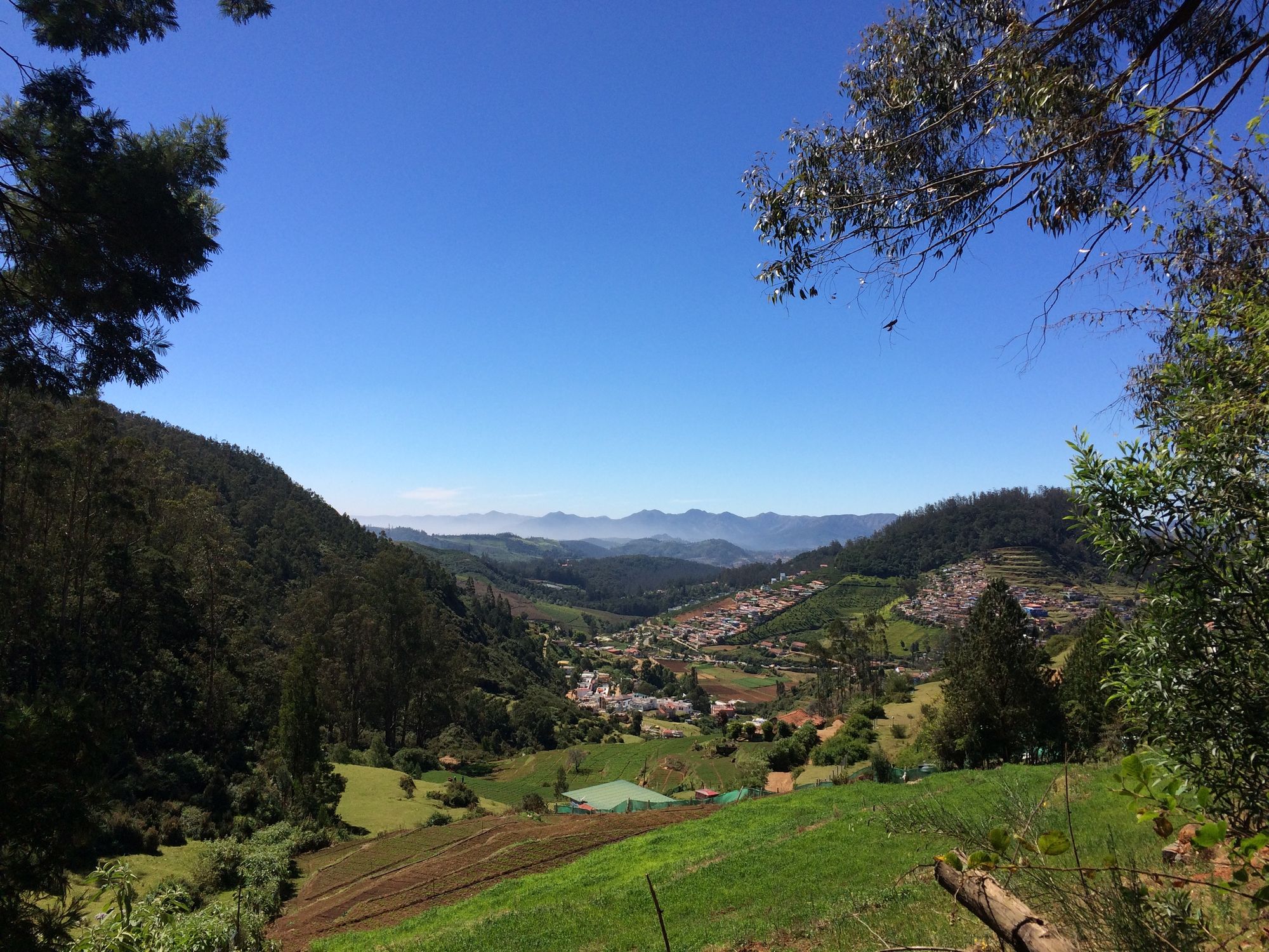 Breathtaking view of Ooty amidst of Western Ghats